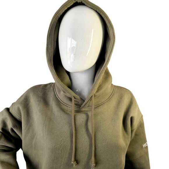 Wondery Tops - Wondery Pale Green Hoodie Unisex Sz L Fleece Lined Kangaroo Pocket